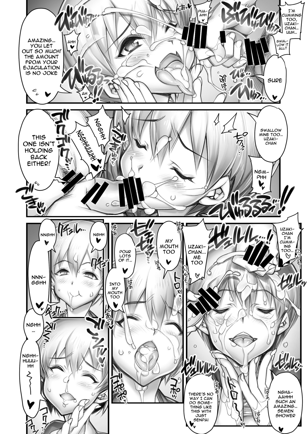 Hentai Manga Comic-Uzaki-chan Wants To Message To Senpai Videos Of Her Having Sex With Lots of Men!!-Read-8